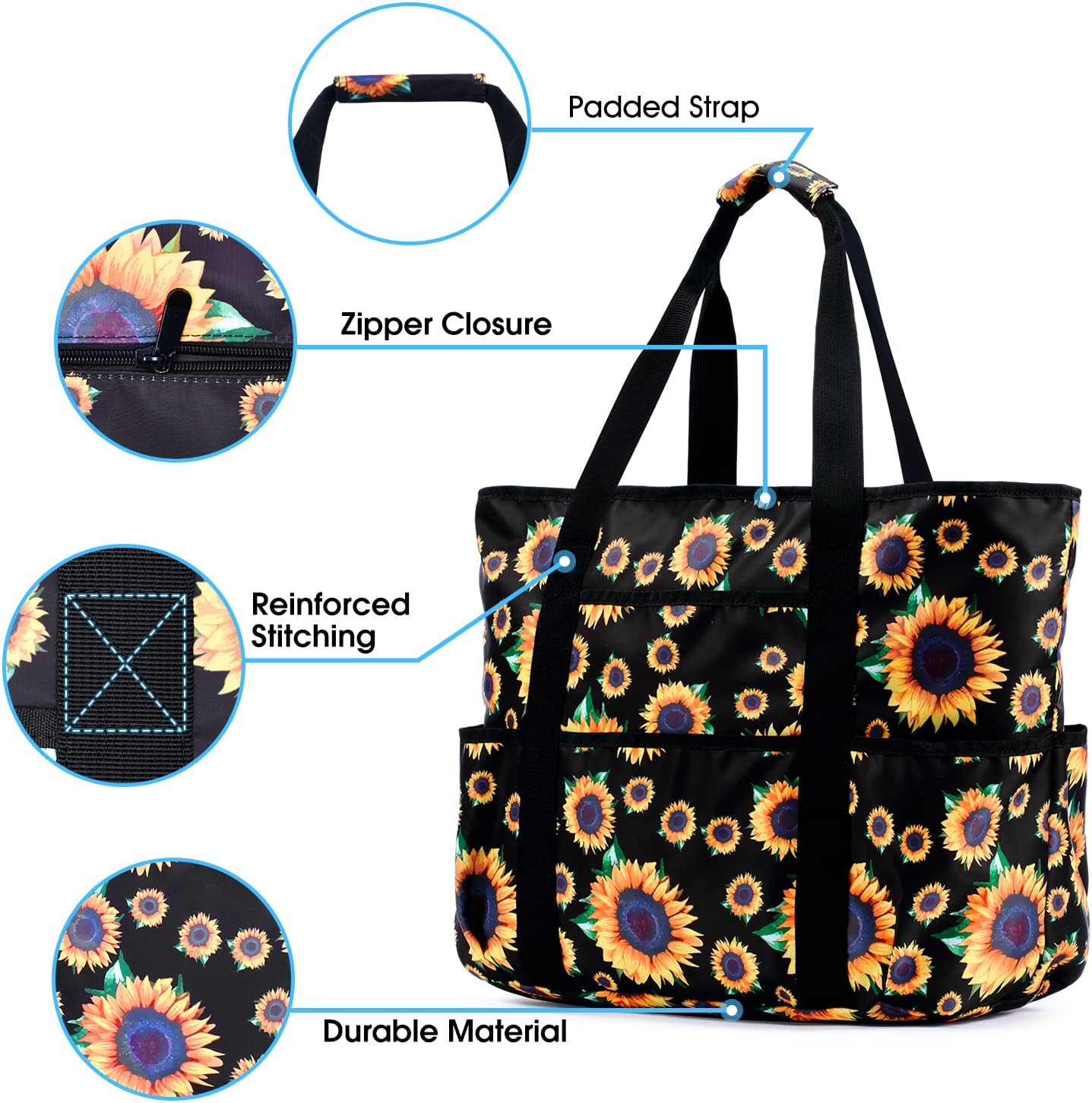 Large Beach Tote Bag for Women - Tote Bag Beach avis et prix