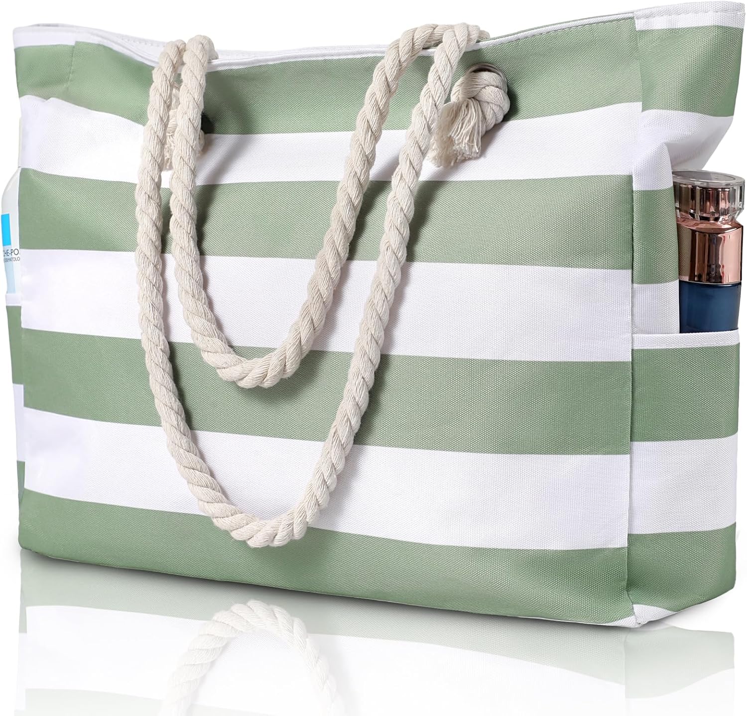 Large Waterproof Beach Tote Ba - Tote Bag Beach avis et prix