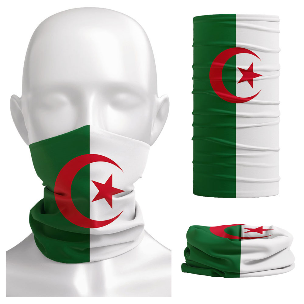 Algeria Flag Printed Bandana H - Headband Summer Knit avis et prix