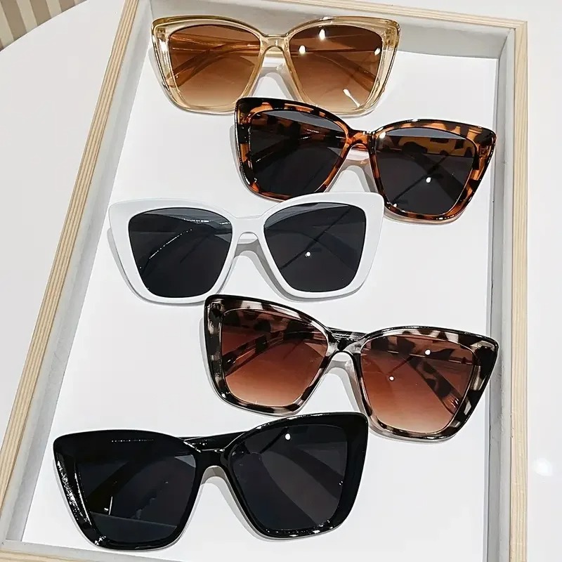 5 Pcs Women's Vintage Cat-Eye  - Sunglasses Cat Eye avis et prix