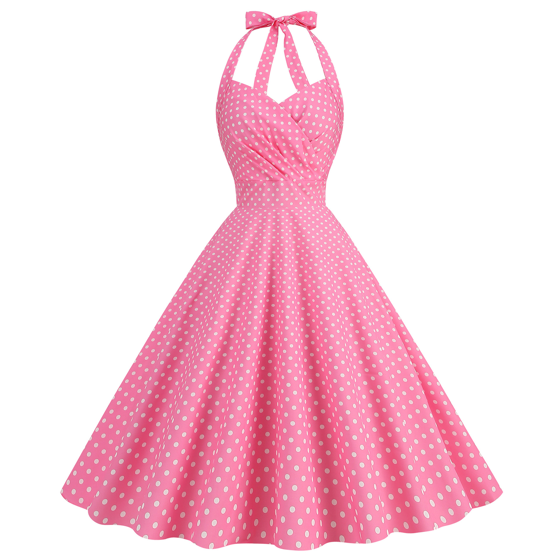 Sexy Retro Print Slim Fit Wome - Linen Dress Wrap avis et prix