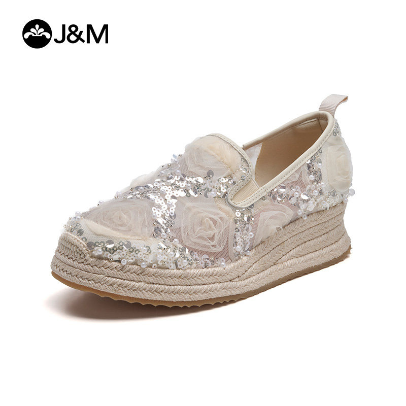 2026 J&M Women Wedges Fashion  - Wedge Espadrille Women avis et prix