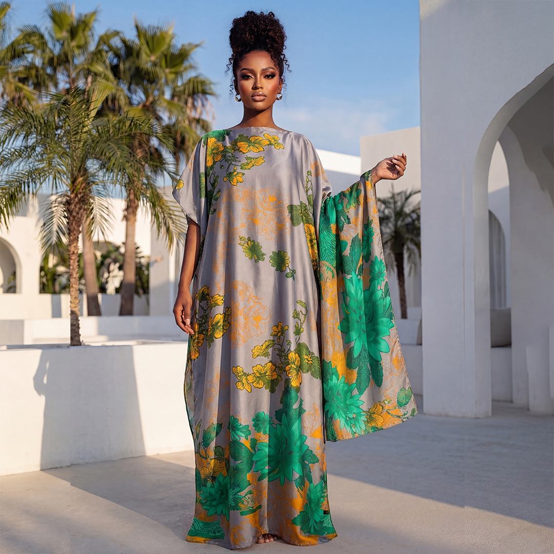 Summer Fashion African Shawl F - Romper Floral Print avis et prix