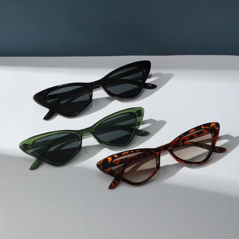 3 Pairs Per Set Small Cat Eye  - Sunglasses Cat Eye avis et prix