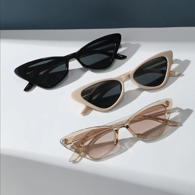 3 Pairs Per Set Small Cat Eye  - Sunglasses Cat Eye avis et prix