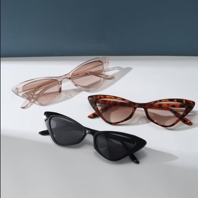3 Pairs Per Set Small Cat Eye  - Sunglasses Cat Eye avis et prix