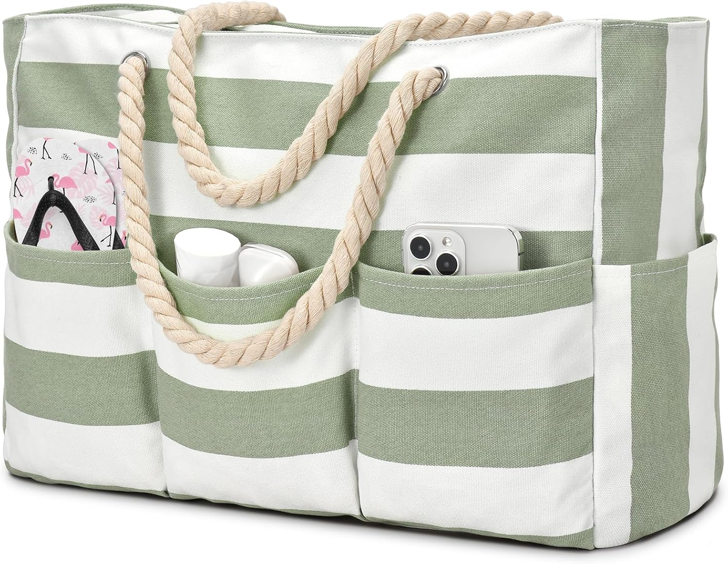 Canvas Large Beach Tote Bag fo - Tote Bag Beach avis et prix