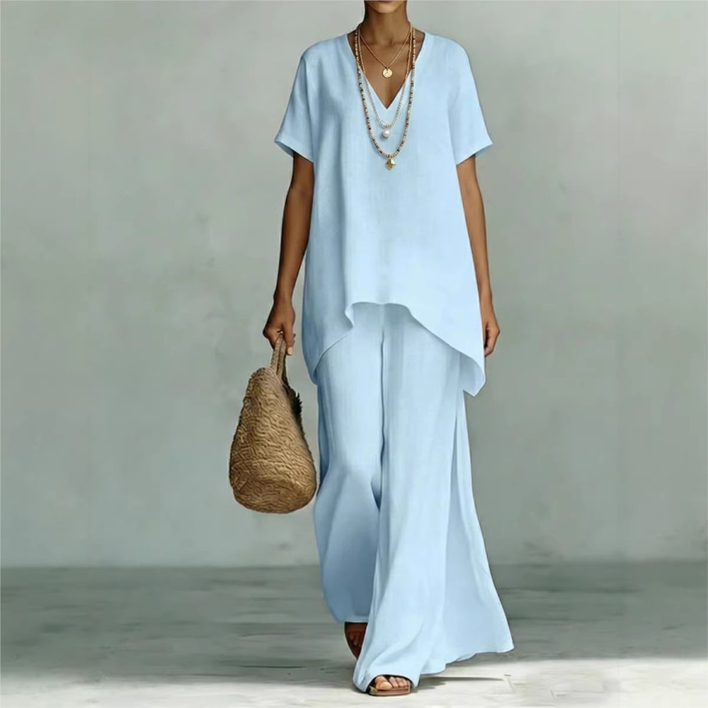Fashion Loose Cotton Linen Sho - Linen Pant Wide avis et prix