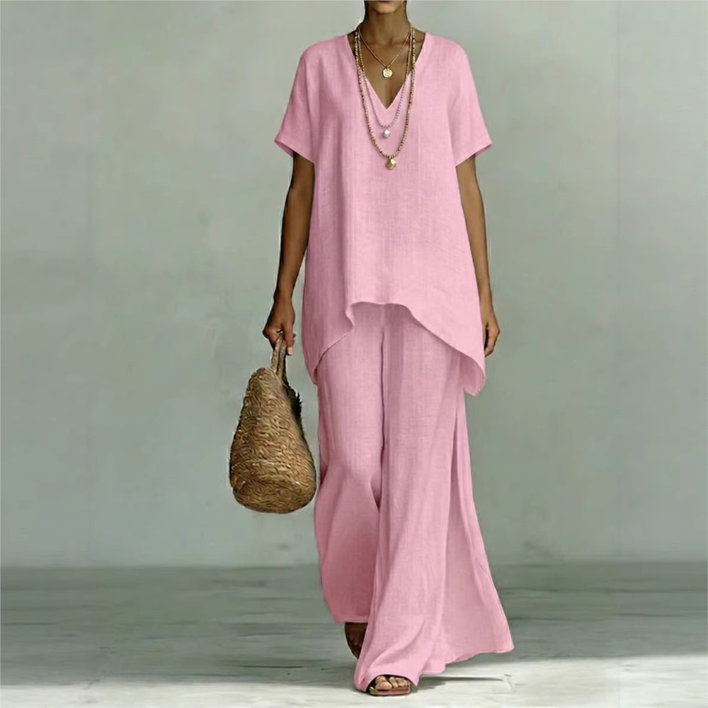 Fashion Loose Cotton Linen Sho - Linen Pant Wide avis et prix