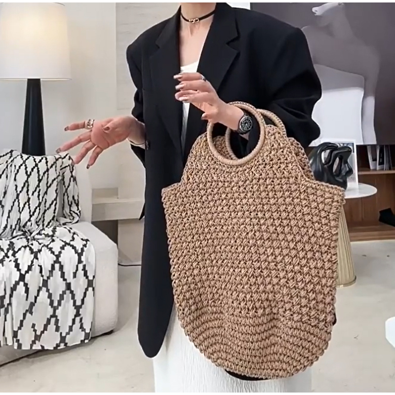 Popular Russian Woven Clutch H - Crochet Bag Raffia avis et prix