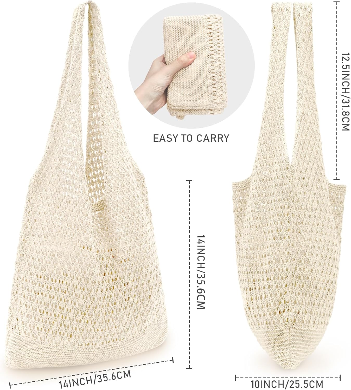 Crochet Beach Tote for Women - - Tote Bag Beach avis et prix