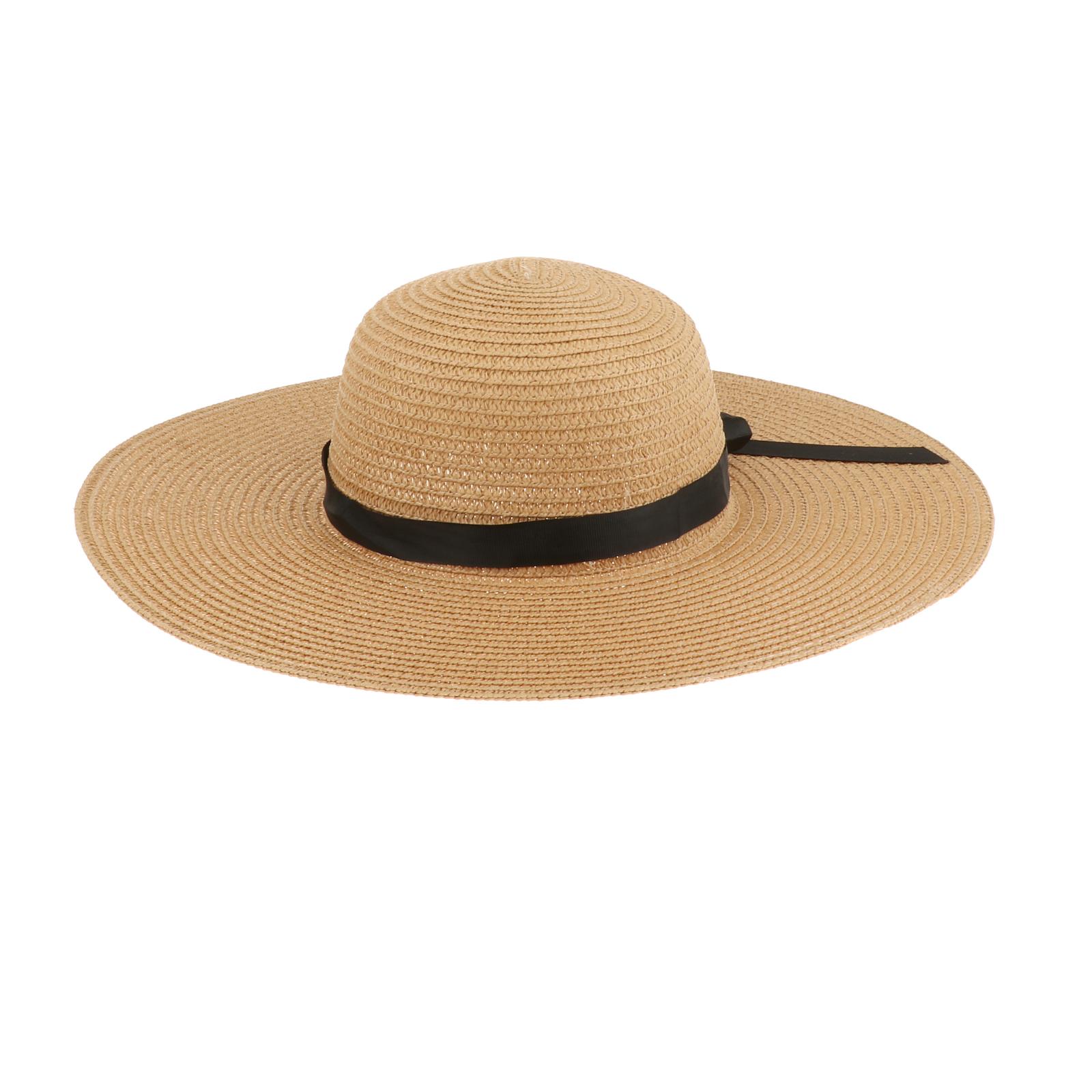 Women Wide Brim Straw Sun Hat  - Hat Floppy Wide avis et prix