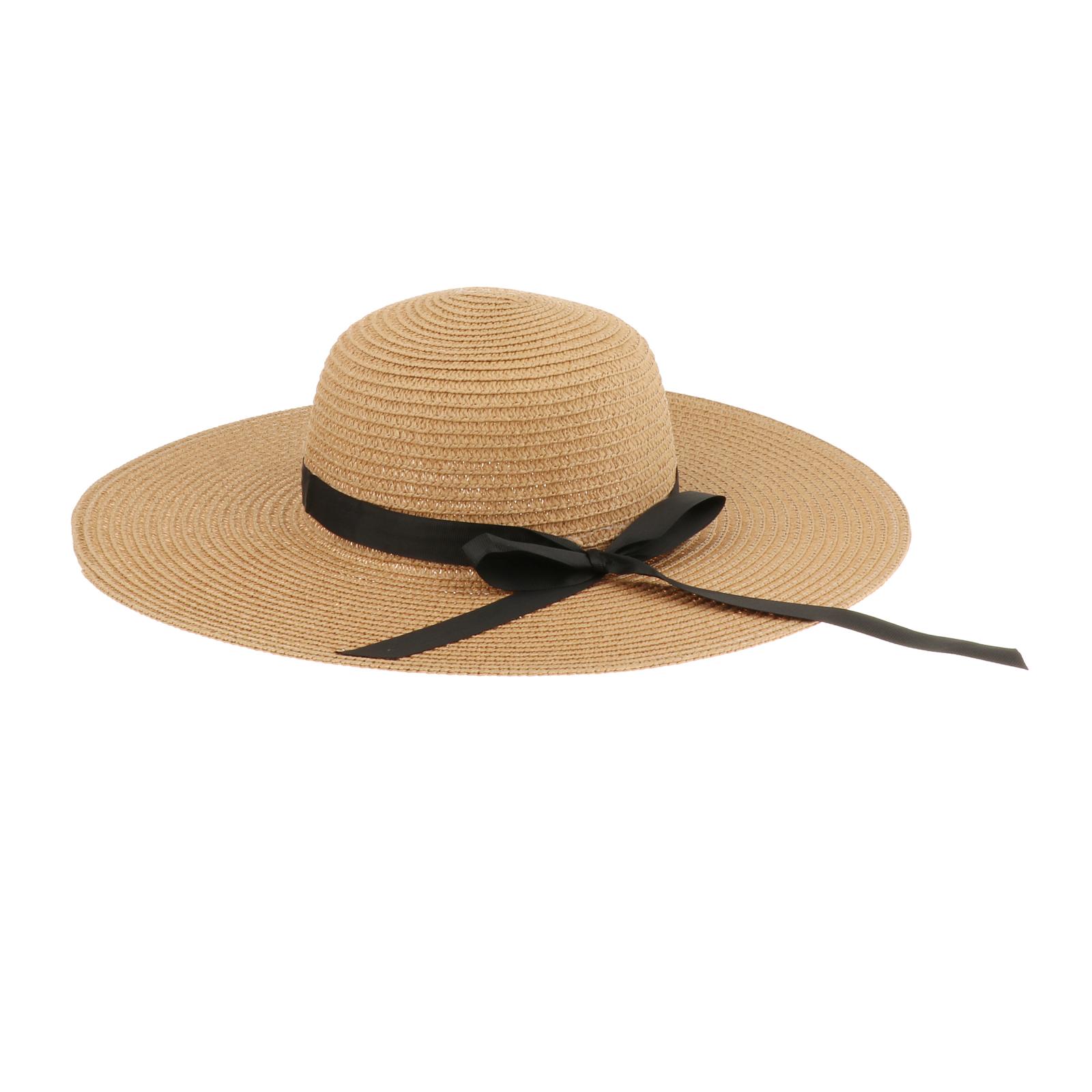 Women Wide Brim Straw Sun Hat  - Hat Floppy Wide avis et prix