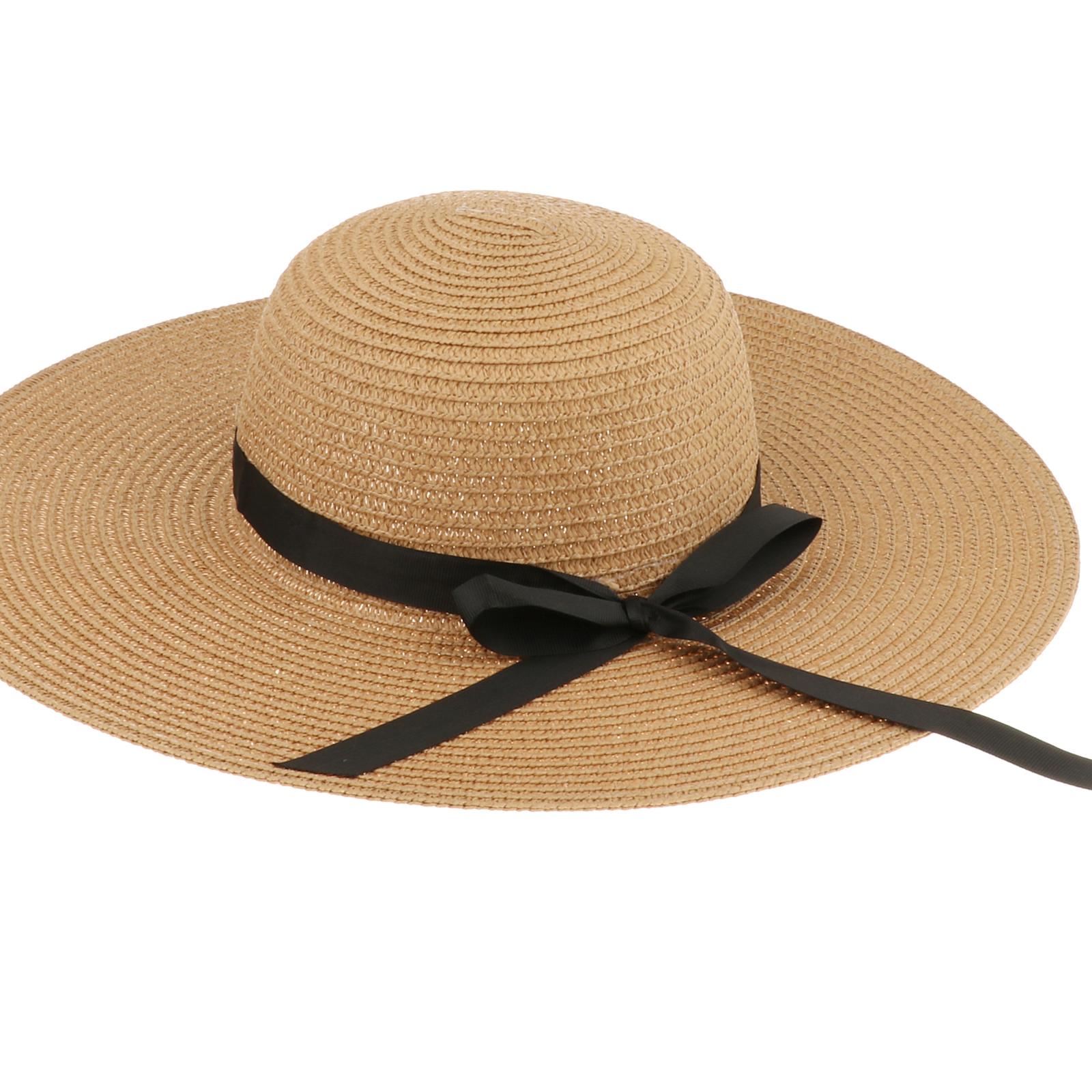 Women Wide Brim Straw Sun Hat  - Hat Floppy Wide avis et prix