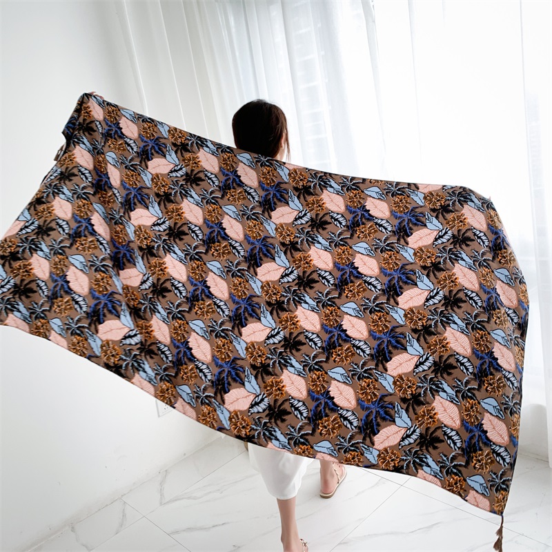 90x185cm Cotton Linen Print Su - Linen Dress Wrap avis et prix