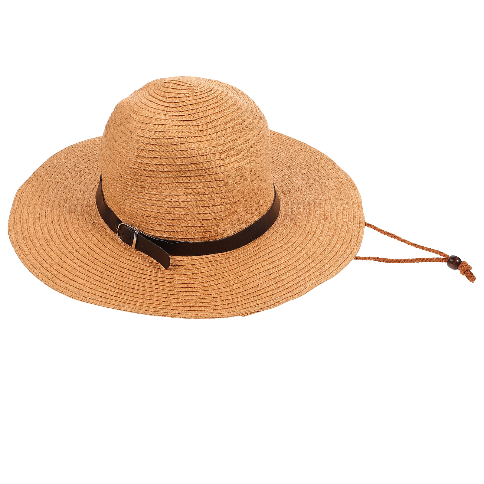 Men Wide Brim Straw Sun Hat Kh - Hat Floppy Wide avis et prix