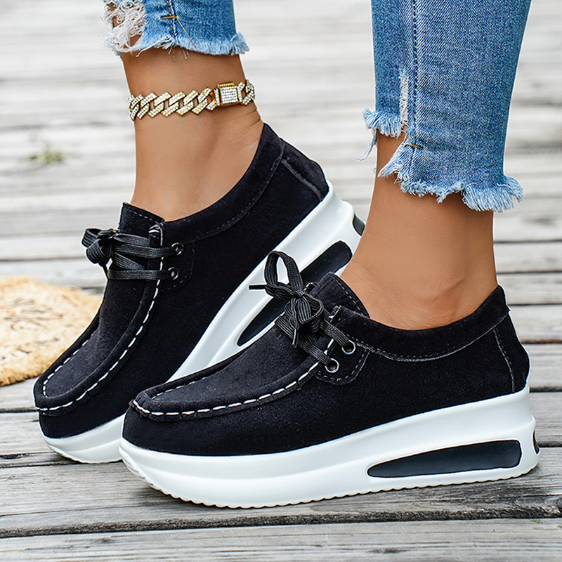 Basic Color Platform Loafers f - Wedge Espadrille Women avis et prix