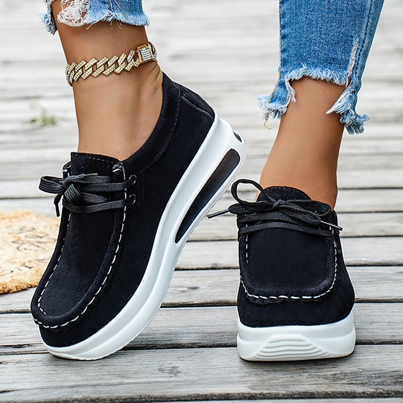 Basic Color Platform Loafers f - Wedge Espadrille Women avis et prix