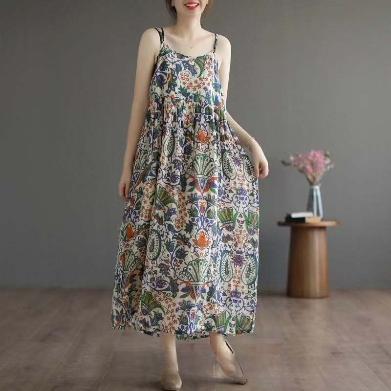 Women's Summer French Floral W - Midi Skirt Floral avis et prix