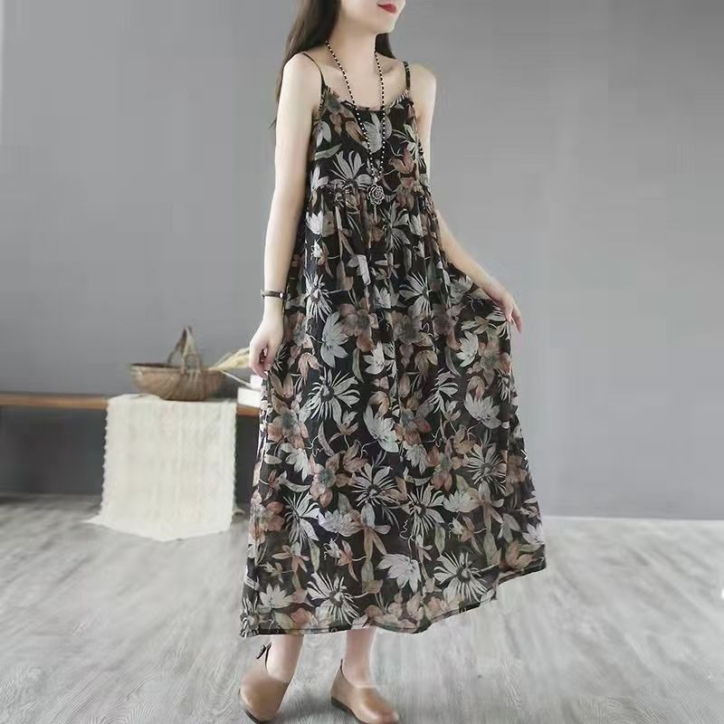 Women's Summer French Floral W - Midi Skirt Floral avis et prix