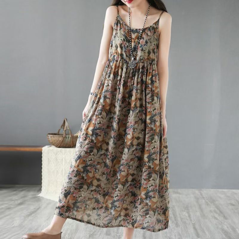 Women's Summer French Floral W - Midi Skirt Floral avis et prix