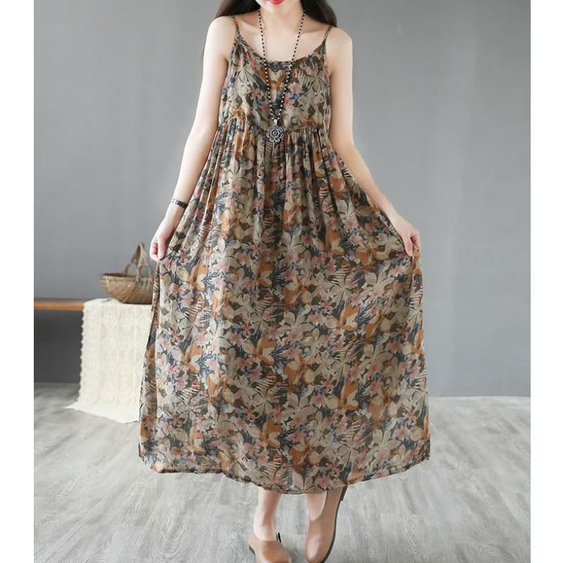 Women's Summer French Floral W - Midi Skirt Floral avis et prix